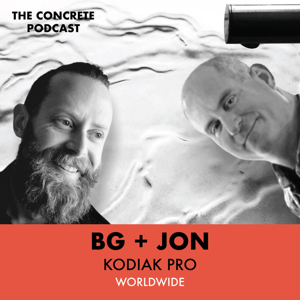 BG + Jon, Kodiak Pro - A Million Shades of White, Concrete Sink Mold Making, & Russian Hackers