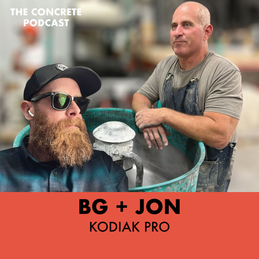 BG + Jon, Kodiak Pro - Salesmen are the Death of Decorative Concrete + Steel Inlays