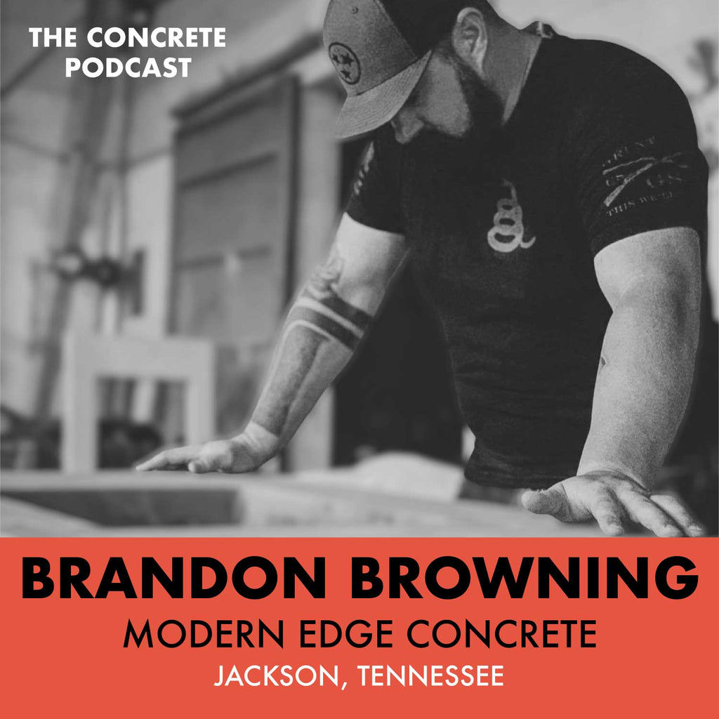 Brandon Browning, Modern Edge Concrete - RADmix and Tribalism in Concrete