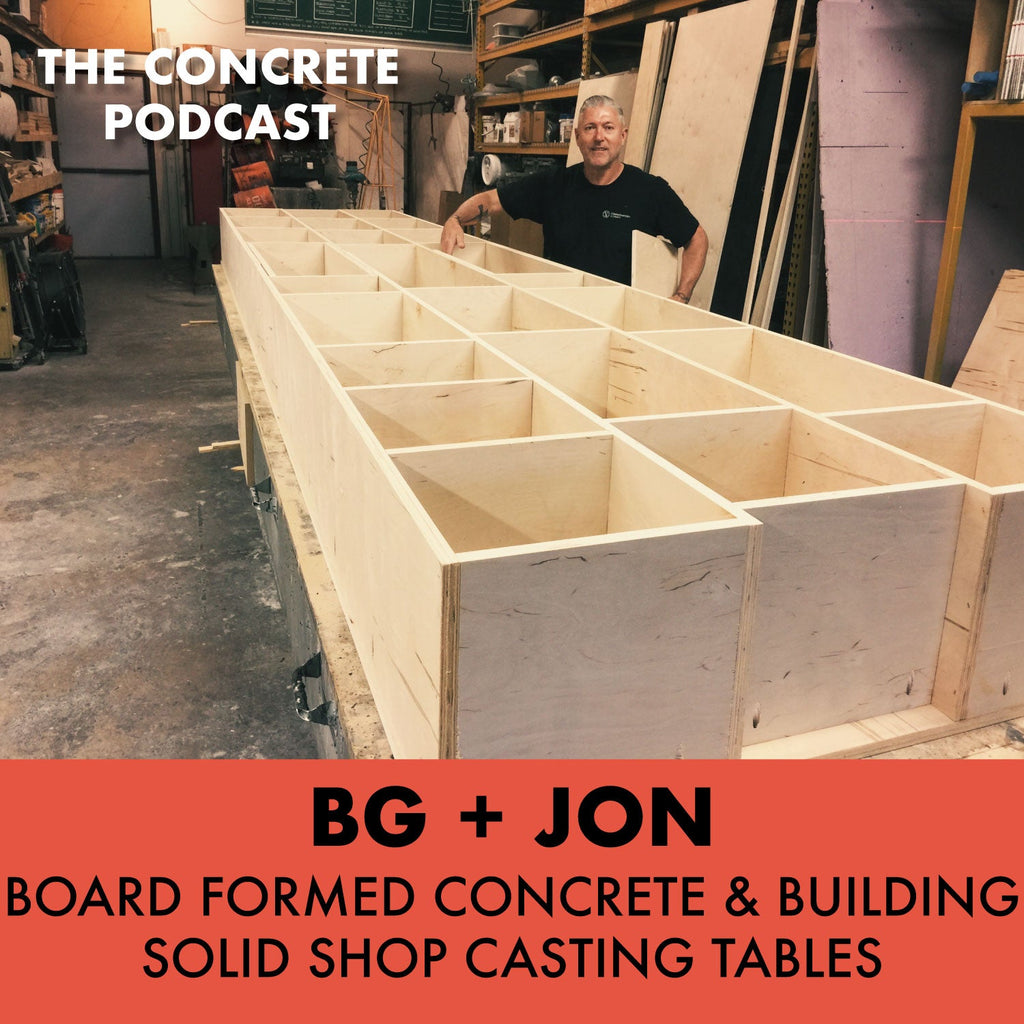 Mastering Board-Formed Concrete: Mix Designs & Shop Casting Table Tips