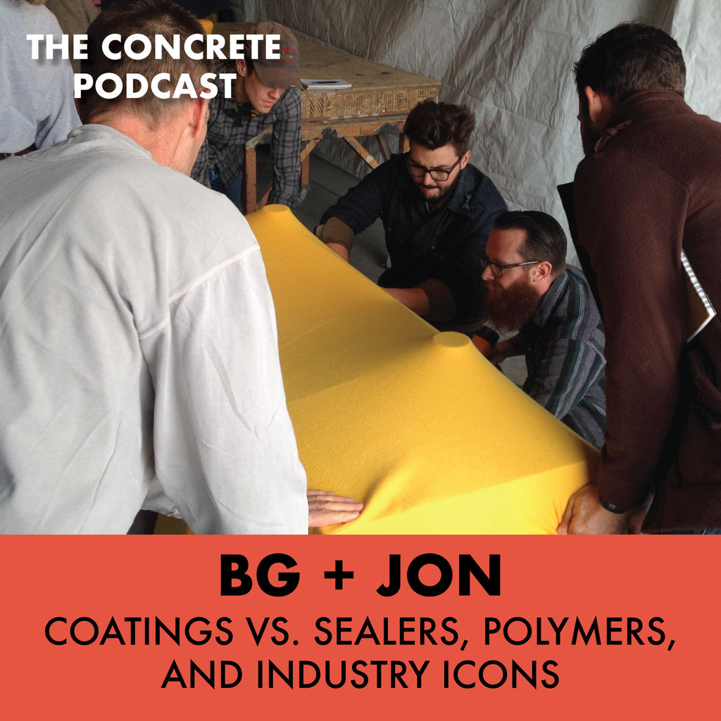 Concrete Conversations: Coatings vs. Sealers, Rebar Placement, Polymers, and Industry Icons