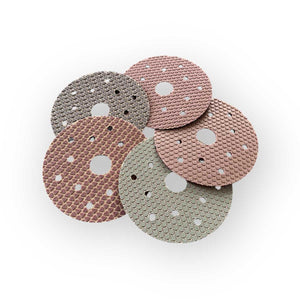 Concrete and Stone diamond pads for Dynabrade sander